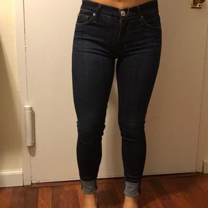 Hudson jeans in dark wash
